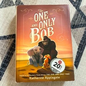 🔺3/$15 The One and Only Bob book by Katherine Applegate